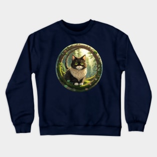 Norwegian Forest Kitten Crewneck Sweatshirt